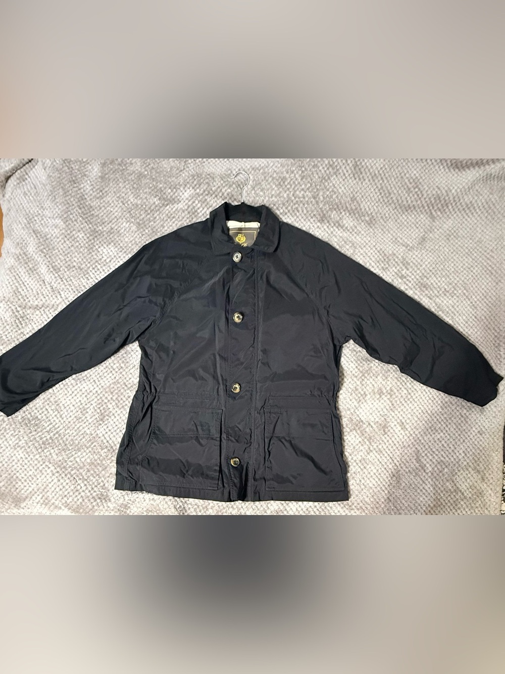 Loro Piana Italy Horsey Jacket 1992 Olympics Upscale Collection Black Sz M.